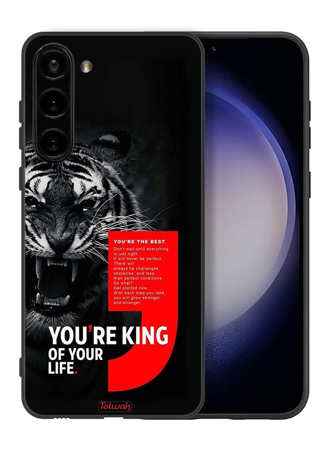 Tolwak Samsung Galaxy S23 5G Protective Case Cover You Are King Of Your Life - Image 2