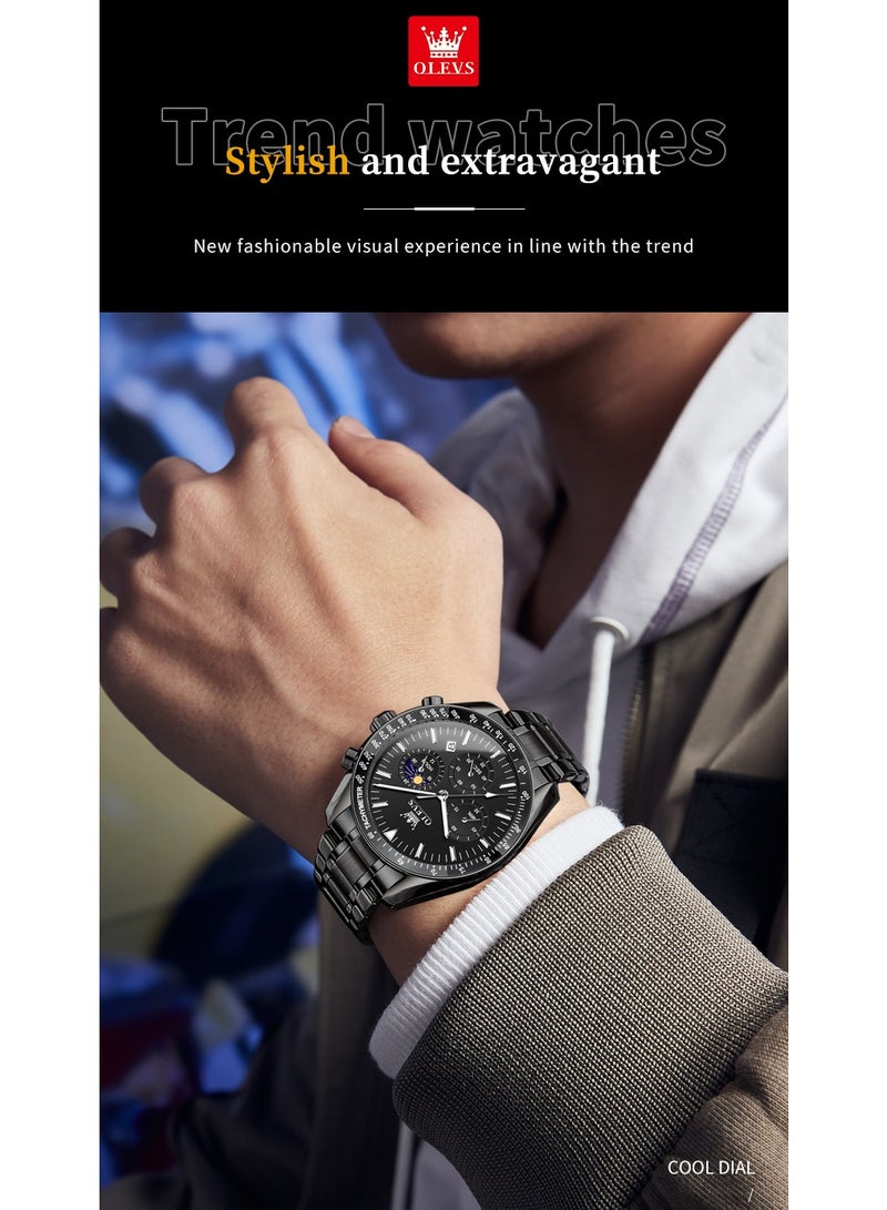 أوليفز ساعات رجاليه  كوارتز ضد الماء - Image 2