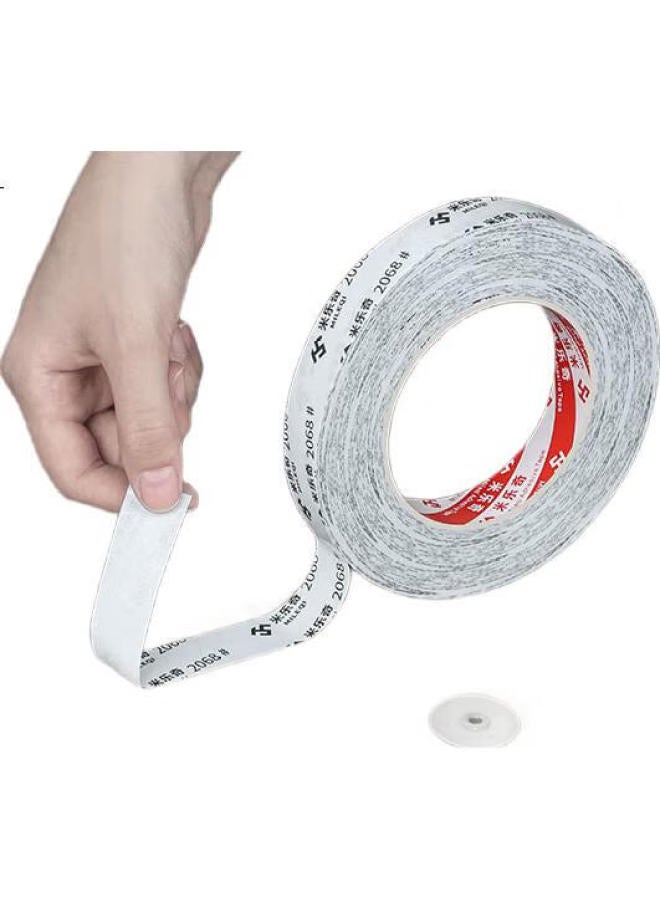 Miloch Milaiqi 2068 Semi-Transparent Strong Double-Sided Tape For Stationery, Crafts, Home Use, High Adhesion, Strong Adhesion, Sticks Firmly, Not Easy To Fall Off, 100Mm Wide * 50 Meters Long [1 Roll] - Image 3