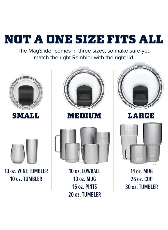 YETI YETI Plastic Rambler MagSlider Lid for 10 oz Wine Tumbler  - Image 3