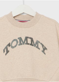 TOMMY HILFIGER TOMMY DOT FOIL CN SWEATSHIRT  - Image 3