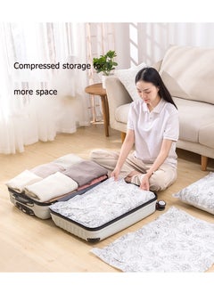 9 Pack (2 Jumbo, 2 Large, 2 Medium, 2 Small), Vacuum Seal Bags,Vacuum Storage Bags with Pump, Reusable Space Saver Bags for Clothes, Mattress, Blanket, Duvets, Pillows, Quilt, Travel - pzsku/Z4F656767FABE842074B5Z/45/_/1738978765/b8636f5b-2e00-434b-9b78-c7a2b12f7227