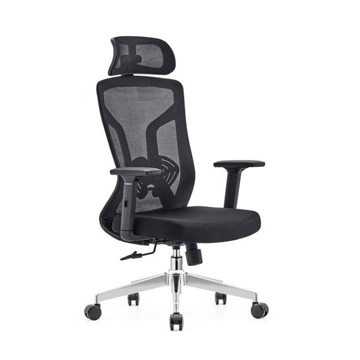 Advanced Comfort Professional Chair with Balanced Lumbar Support, Durable Build and Extended Sitting Ease – Black