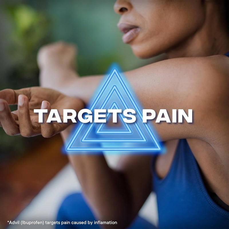 Advil أدفيل أقراص مزدوجة العمل المغلفة مع أسيتامينوفين إيبوبروفين 125 ملغ وأسيتامينوفين 250 ملغ 144 حبة و18 حبة إضافية - Image 4
