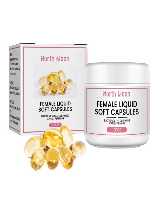 NORTH MOON Women's cleansing and firming body, skin deodorizing, body care capsules  - Image 1