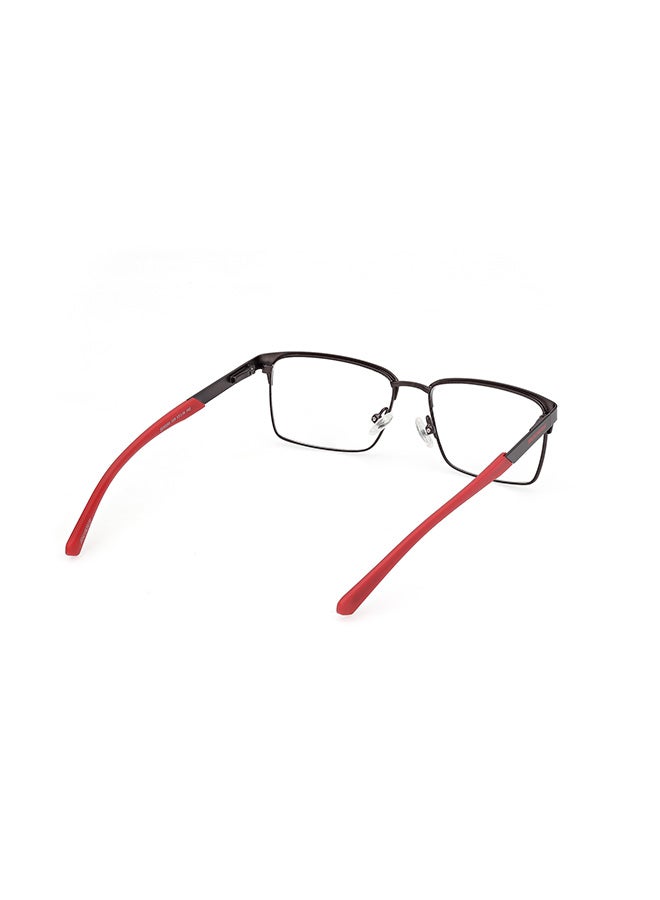 SKECHERS Men's Rectangular Eyeglass Frames Matte Gunmetal SKECHERS SE5006500953 53 mm - Image 5