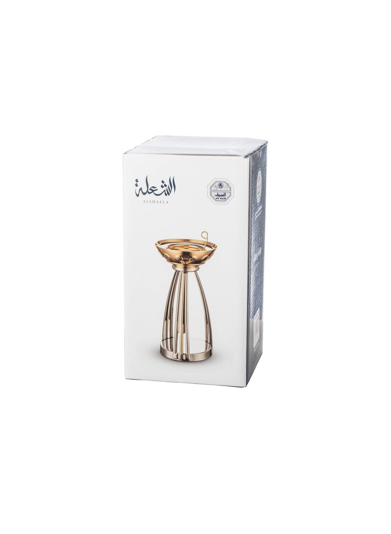 السيف  مبخرة معدن مجموعة الشعلة ذهبي - Image 4