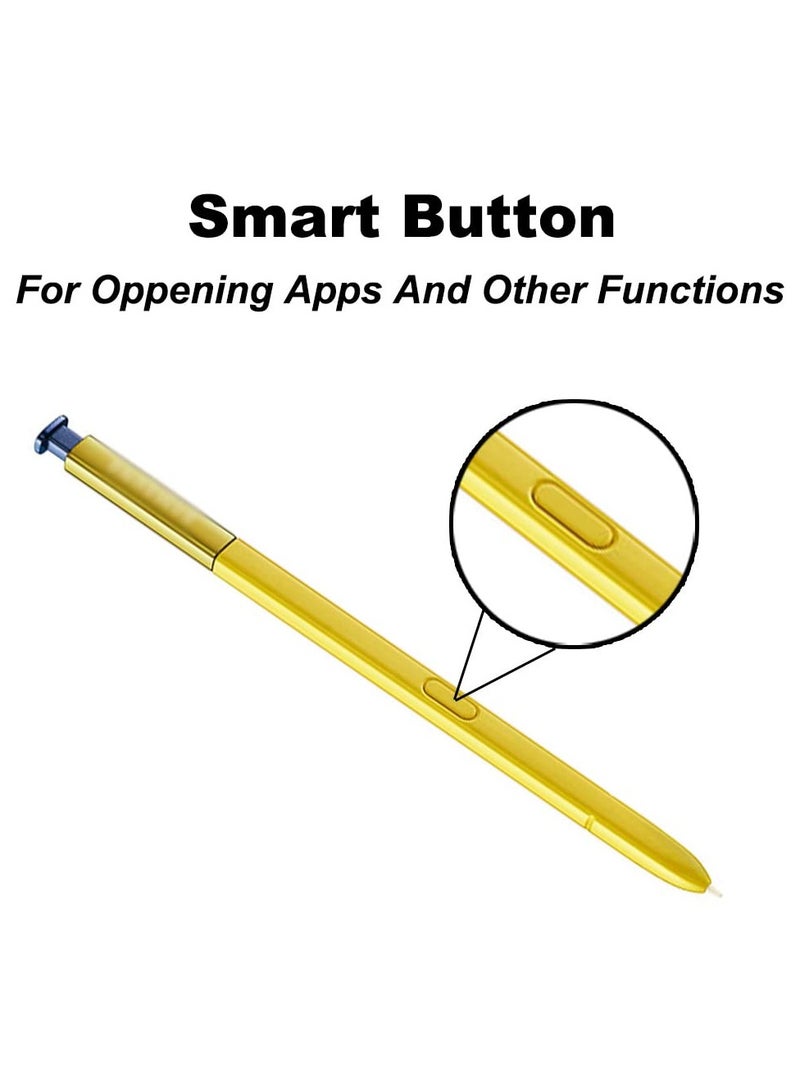 SYOSI Galaxy Note 9 Stylus Pen with Bluetooth Replacement Stylus Touch S Pen for Samsung Galaxy Note 9 N960 All Versions Stylus Touch S Pen (Yellow)  - Image 4