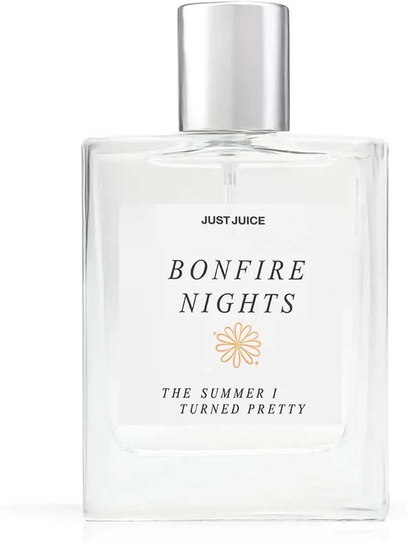 جاست جوس عطر جست جوس بونفاير نايتس أو دو بارفان - توابل دافئة وفانيليا محمصة - 3.4 أونصة