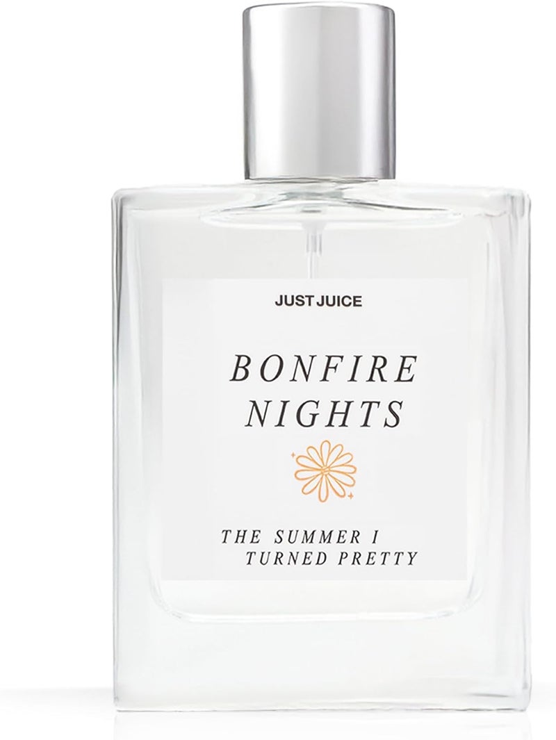 جاست جوس عطر جست جوس بونفاير نايتس أو دو بارفان - توابل دافئة وفانيليا محمصة - 3.4 أونصة - Image 1