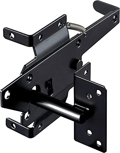 skysen Carbon Steel Vinyl Wood Fence Post Mount Gate Latch(2066-cs-p) - Image 1