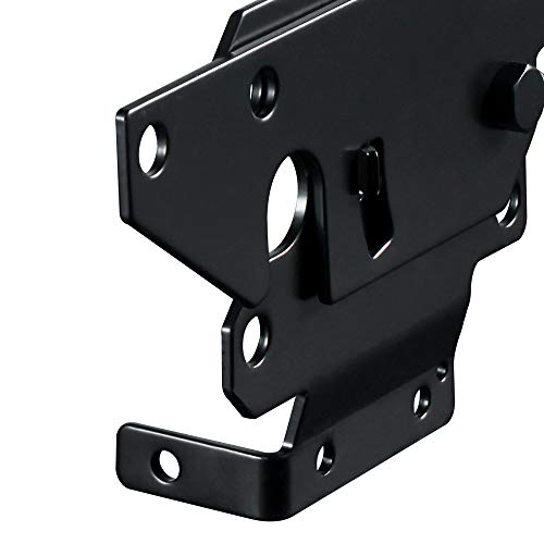 skysen Carbon Steel Vinyl Wood Fence Post Mount Gate Latch(2066-cs-p) - Image 4
