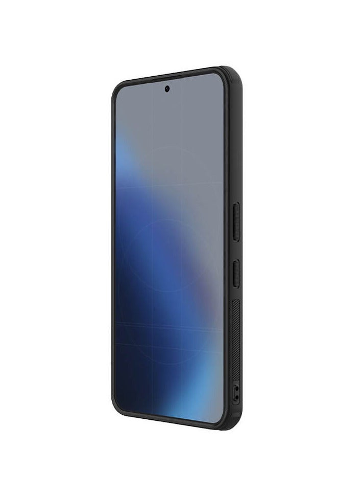 Nillkin Nillkin Super Frosted Shield Pro Case Slim for Nothing Phone (3a) 5G Case, Pocket-Friendly Anti-Scratch Phone Case - Black  - Image 5