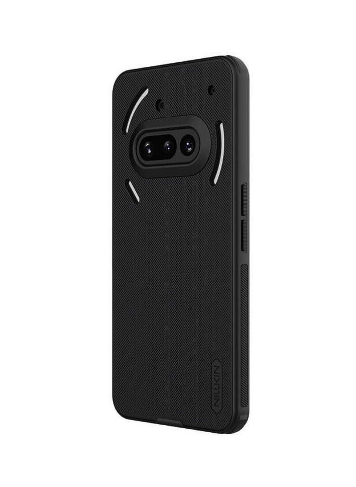 Nillkin Nillkin Super Frosted Shield Pro Case Slim for Nothing Phone (3a) 5G Case, Pocket-Friendly Anti-Scratch Phone Case - Black  - Image 3