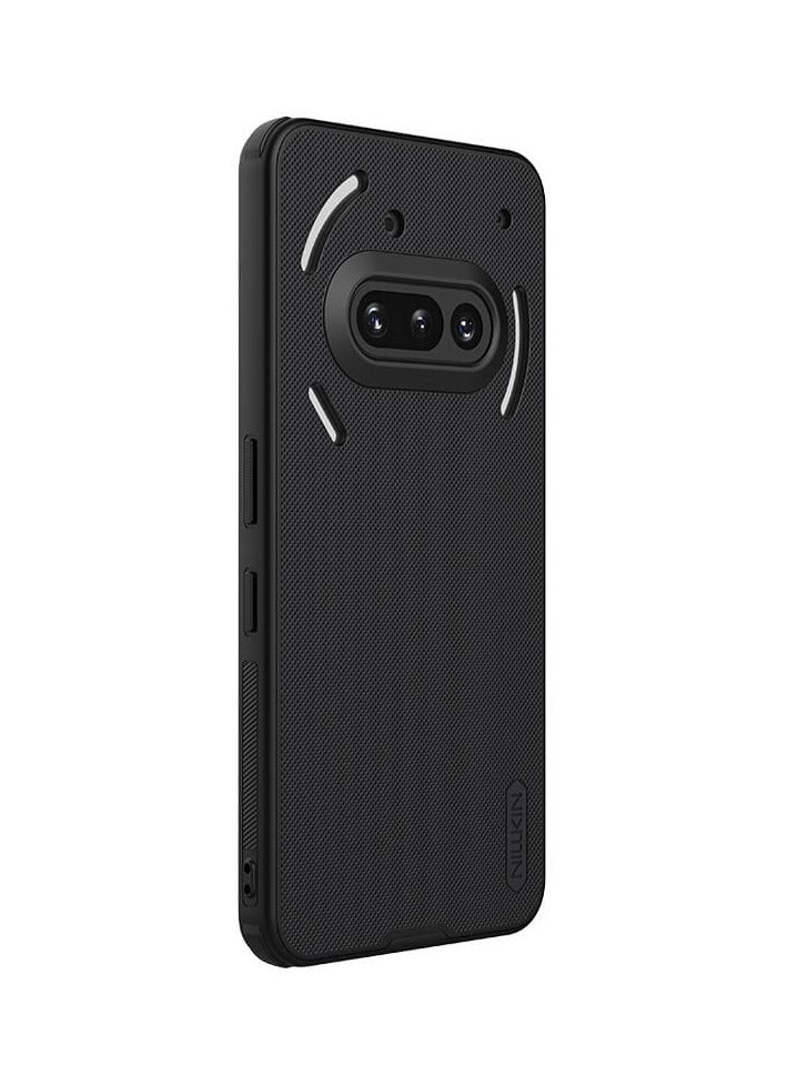 Nillkin Nillkin Super Frosted Shield Pro Case Slim for Nothing Phone (3a) 5G Case, Pocket-Friendly Anti-Scratch Phone Case - Black  - Image 1
