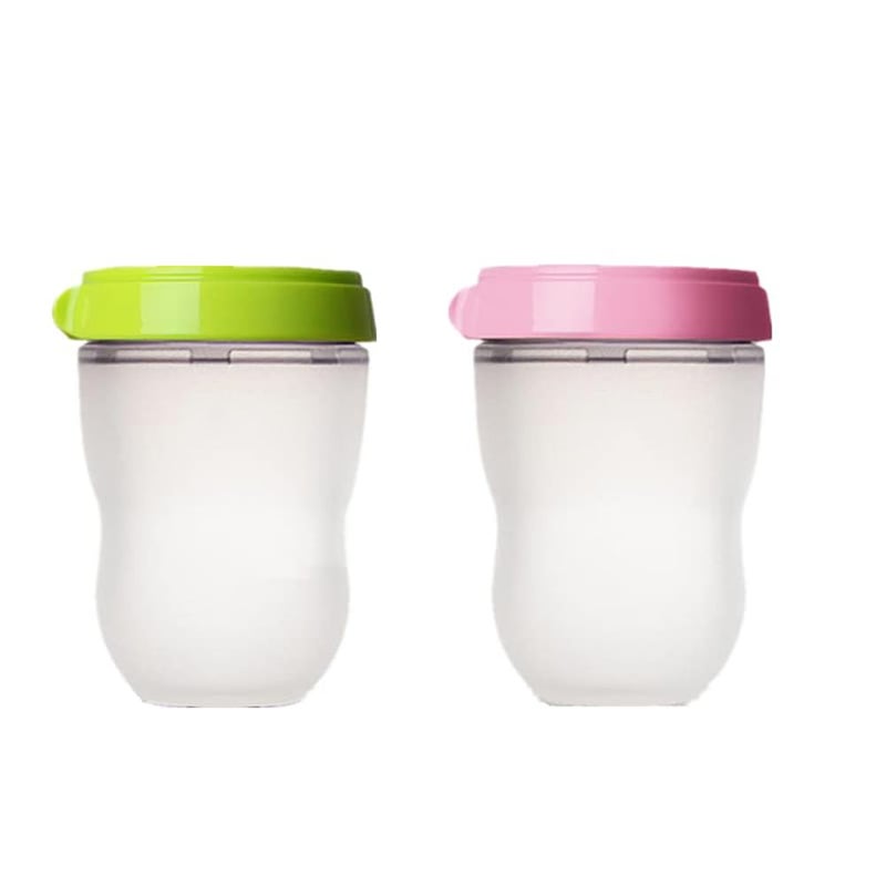 ROMIRUS Baby Bottle Caps and Collars Rings Compatible for Comotomo Feeding Bottles,2 Count,Green - Image 5