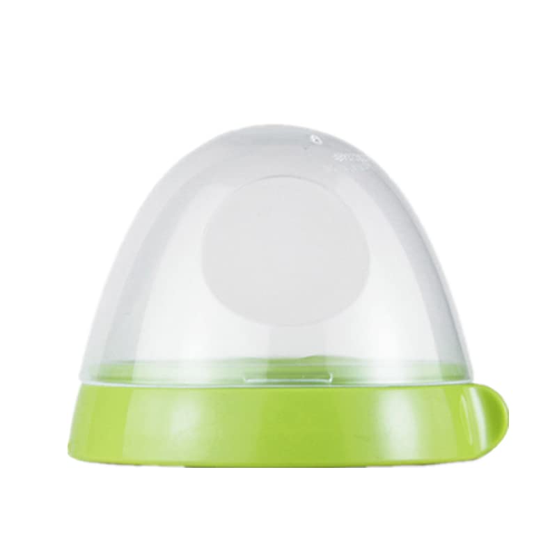 ROMIRUS Baby Bottle Caps and Collars Rings Compatible for Comotomo Feeding Bottles,2 Count,Green - Image 2