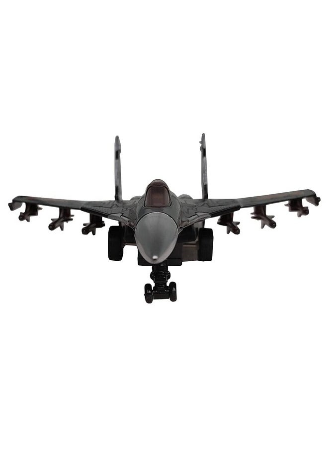 HSOMiD Army Air Force Fighter Jet Toy Military Airplane Fun Lights And Sounds Bump And Go Action Pretend Play Kids Aircraft Bomber Plane  - Image 4