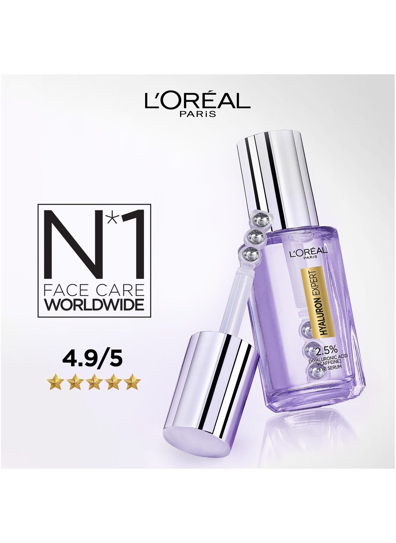 Innovation Hyaluron Expert 2.5% {Hyaluronic Acid+ Niancinamide+ Caffine} Eye Serum, 20 ml - https://f.nooncdn.com/p/pzsku/Z4F66741B705405A6AD47Z/45/_/1698777090/f3825c36-1dd5-4c42-b581-0d875c88c6d3.jpg?width=original