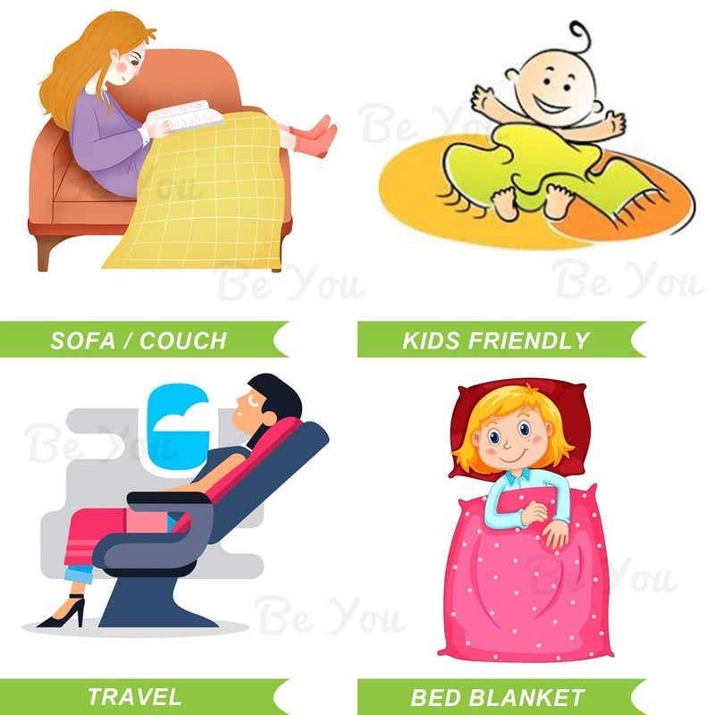 Blenzza Deco™ Glace Cotton Single Bed Reversable Babies & Kids Comforter/Dohar/Quilt,(Traffic) 200 GSM(Size-60x90 Inches) - Image 3