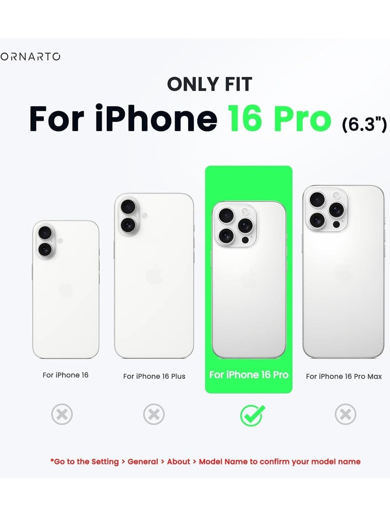 ELTRAZONE Premium Soft Liquid Silicone Case for iPhone 16 Pro – Silky Soft Touch Full-Body Protective Bumper (Black Currant) - Image 2