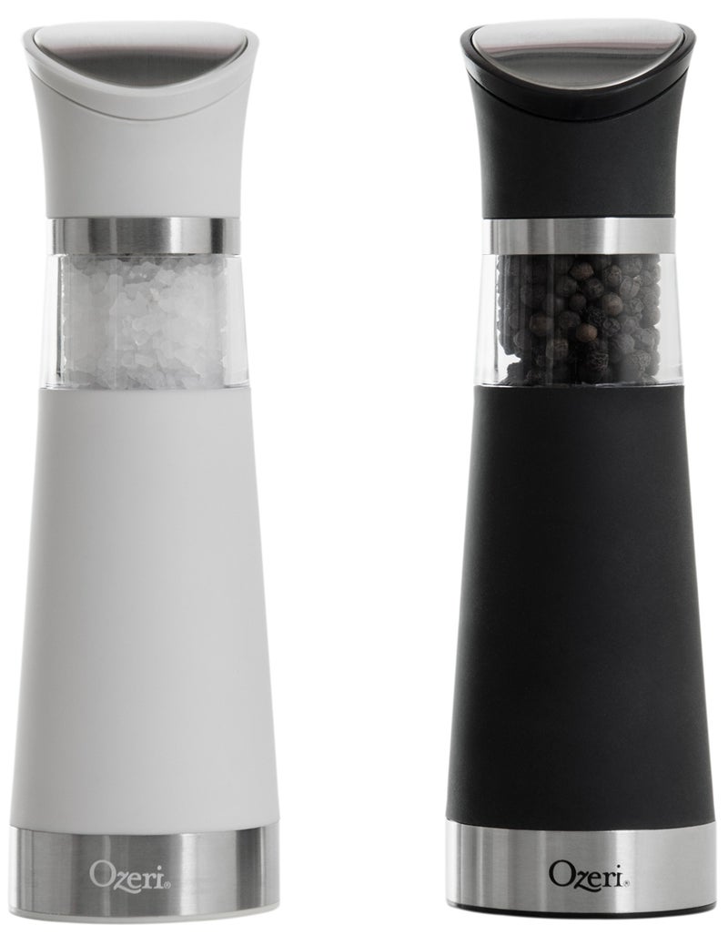 Ozeri Graviti Pro Electric Salt and Pepper Grinder Set BPAFree