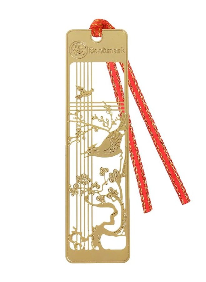 Generic - 4-Pieces Elegant Metal Bookmark - Image 1