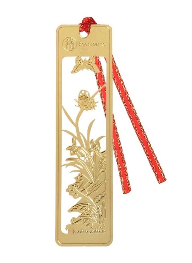 Generic - 4-Pieces Elegant Metal Bookmark - Image 1