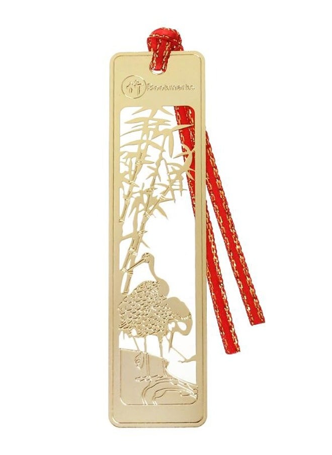 Generic - 4-Pieces Elegant Metal Bookmark - Image 1