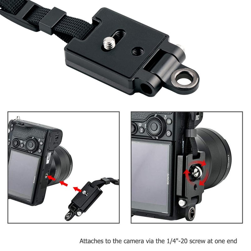 Kiorafoto Mirrorless Camera Hand Grip Strap for Leica Q3 43 Canon EOS R8 R6 Mark II R10 R7 R3 R5 C R6 R RP M50 II for Nikon Z50II Zf Z f Z8 Z30 Z fc Z6 Z7 II Z50 for Fuji XS20 XT5 XH2S XT4 S5II S1R Olympus OM-5 - Image 3