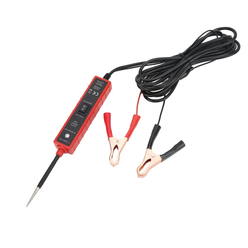 Car Circuit Tester with LED Light 6‑24V Multifunction Automotive Test Probe for Boats Trailers - Image 1