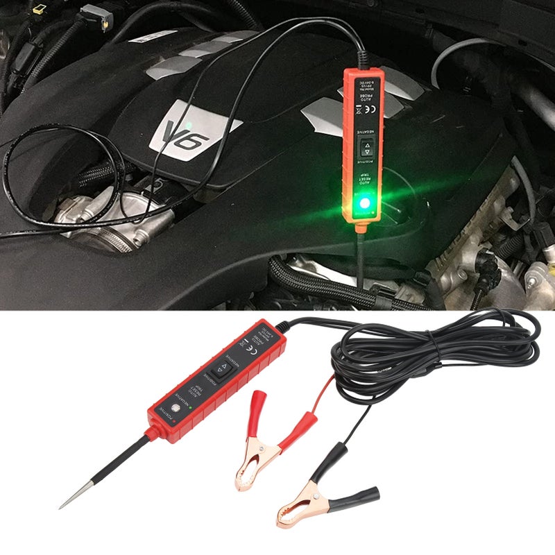 Car Circuit Tester with LED Light 6‑24V Multifunction Automotive Test Probe for Boats Trailers - Image 5