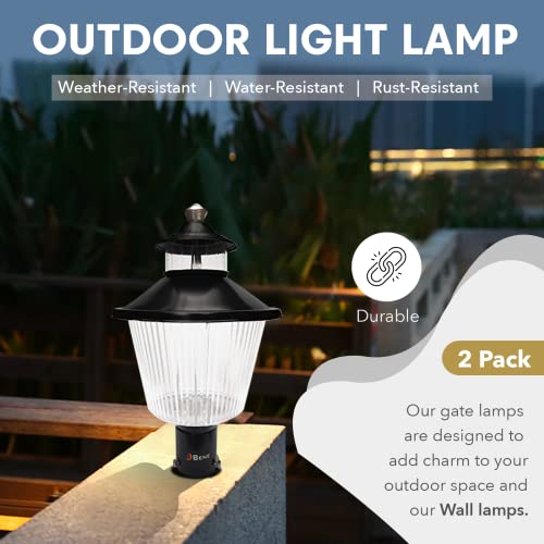BENE Garden Light Reed (Black 21Cm 2Pc) - Image 2