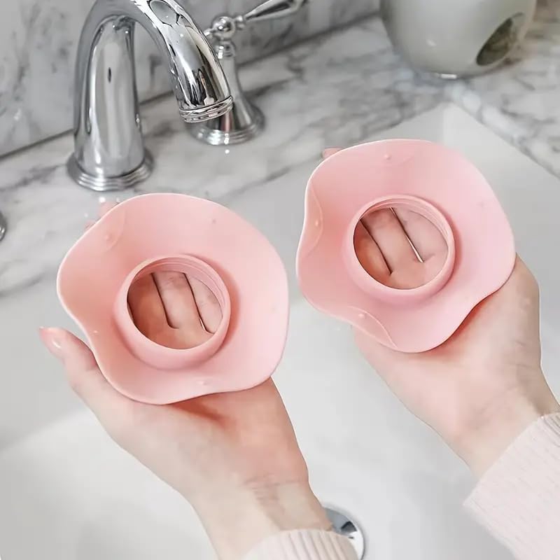 Silicone Face Washing Wristbands, Splash Proof Spa Facial Cuff Sleeves, Waterproof Wrist Guard, 1 Pair - Image 1