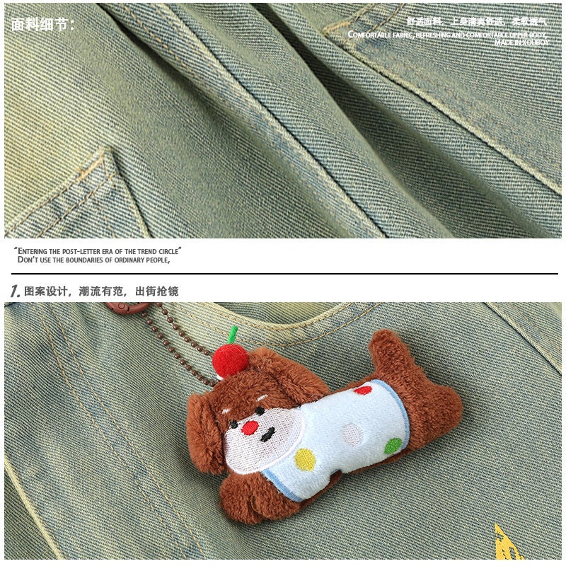 Unisex Casual Daily Denim Jeans - Image 5