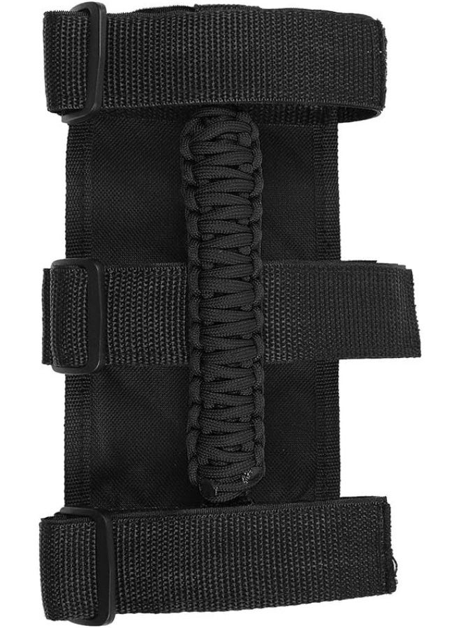 Savadicar 2 x Roll Bar Grab Handles Grip Handle for Jeep Wrangler YJ TJ JK JL & Gladiator JT 1987-2023, UTV, ATV, Interior Accessories, Black - Image 3