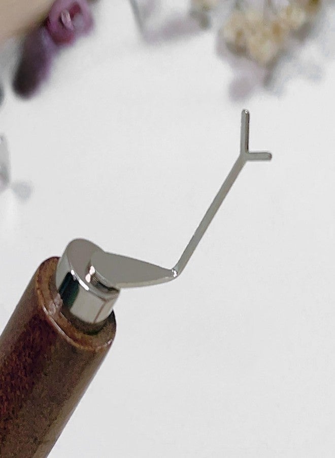 SILPECWEE 9pcs Cat Eye Nail Magnet, 3 In 1 Strong Magnetic Cat Eye Gel Nail Polish Magnet, Y-Shaped Guide Stick for Heart Effect, Nail Art Tools for Nail Art Salon DIY Home - Image 5