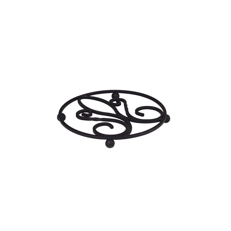 Spectrum Diversified Spectrum Diversified Patrice, Heat-Resistant Steel Dining Protector Classic Metal Trivet Table, Holds Hot Pots & Cast - Image 2