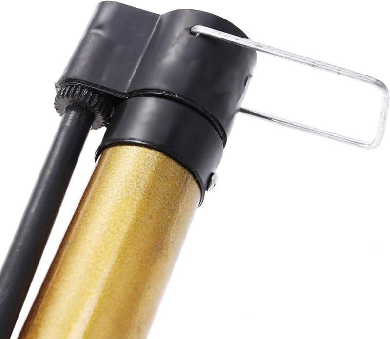 مضخة هواء دراجات صغيرة محمولة للدراجات الجبلية والطرق الصفراء إكسسوارات الدراجات - Image 1