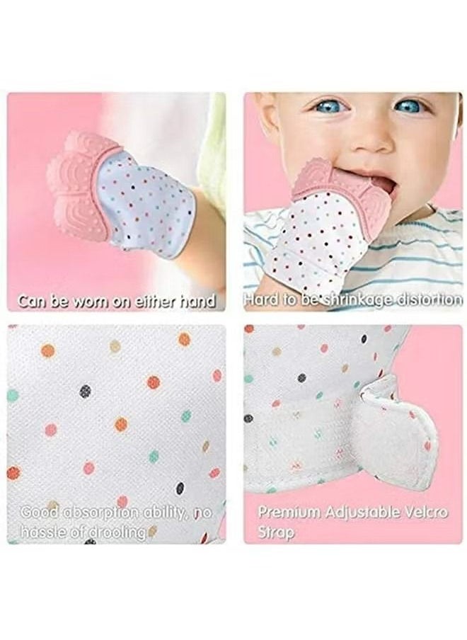 ORiTi - ORiTiSilicone Soothes Cranky Baby Teething Gloves, Safe, Durable, and Skin-friendly - Image 1