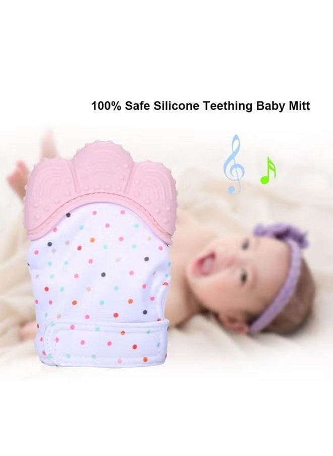 ORiTi - ORiTiSilicone Soothes Cranky Baby Teething Gloves, Safe, Durable, and Skin-friendly - Image 1