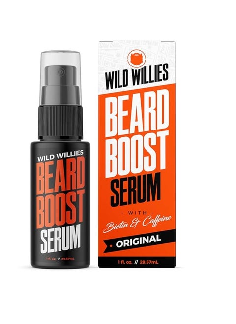 Beard Growth Serum Natural Enhancer with Biotin, Caffeine 1 fl oz