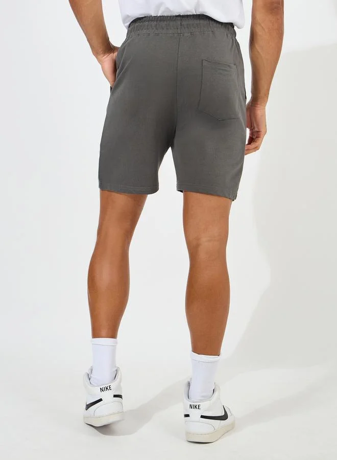 ستايلي Ladder Placement Print Regular Fit Shorts