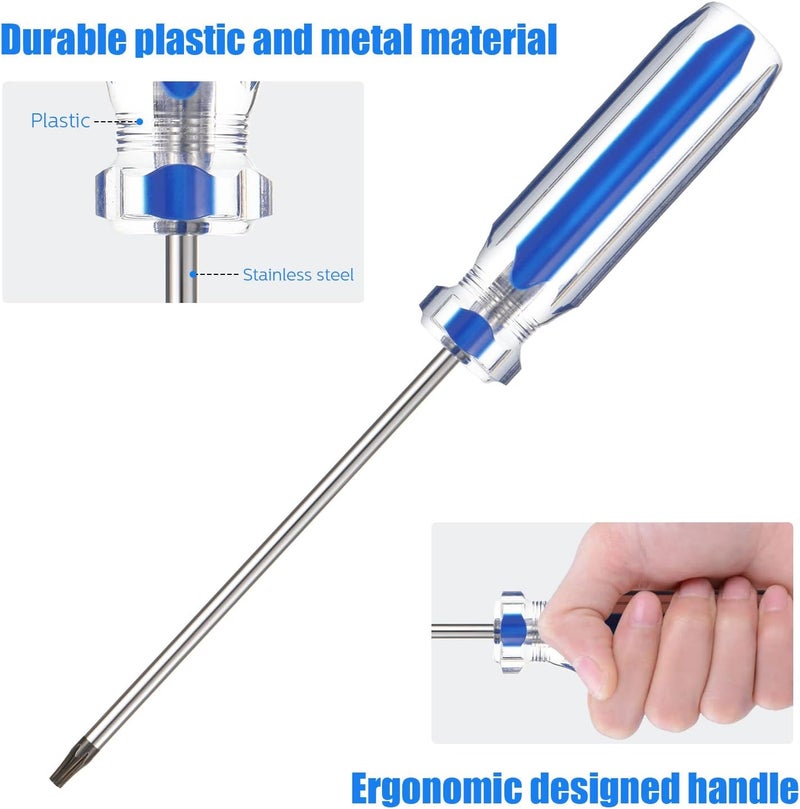eBoot EBOOT T8 Repair Screwdriver Compatible with Xbox One Xbox 360 Controller and PS3 Blue  - Image 3