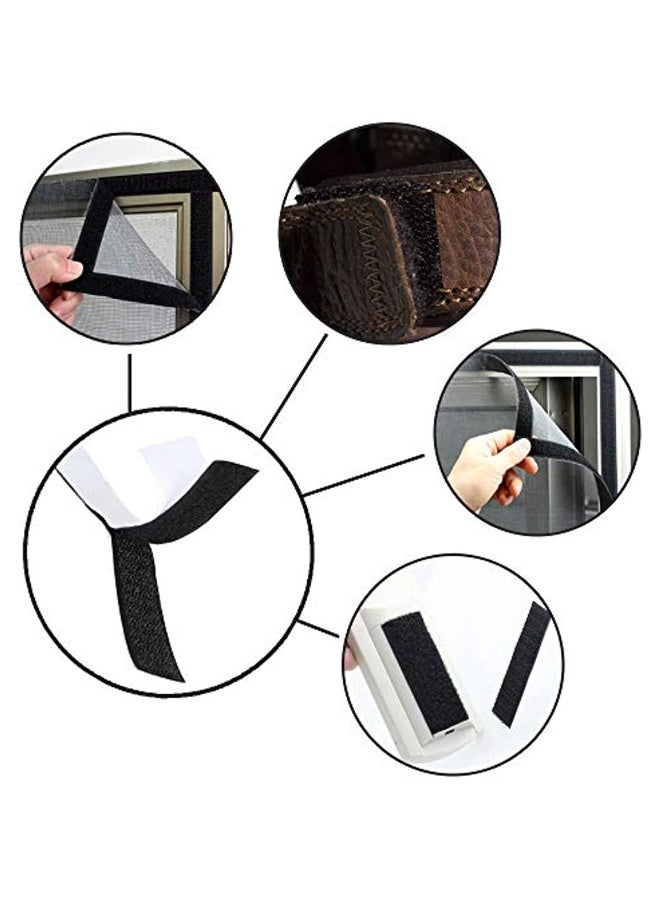 Generic Hook And Loop Tape Roll 1M - Self Adhesive Tape - Strong Adhesive Double Sided Fixing Tape - Heavy Duty Strips For Indoor And Outdoor Use Reusable  - Image 3