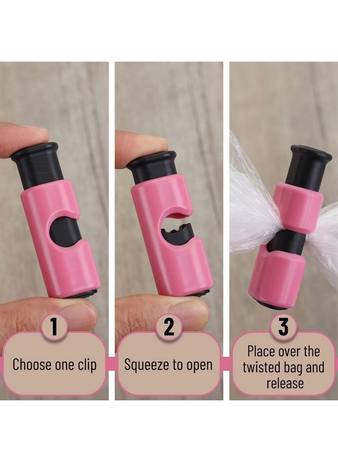 Mr. Pen- Squeeze and Lock Bread Bag Clips, 8 Pack, Squeeze and Lock Bread Clips, Bag Clips for Food Storage, Clips for Food Packages, Snack Clips, Bag Clips 8 Pack Squeeze and Lock - Image 4