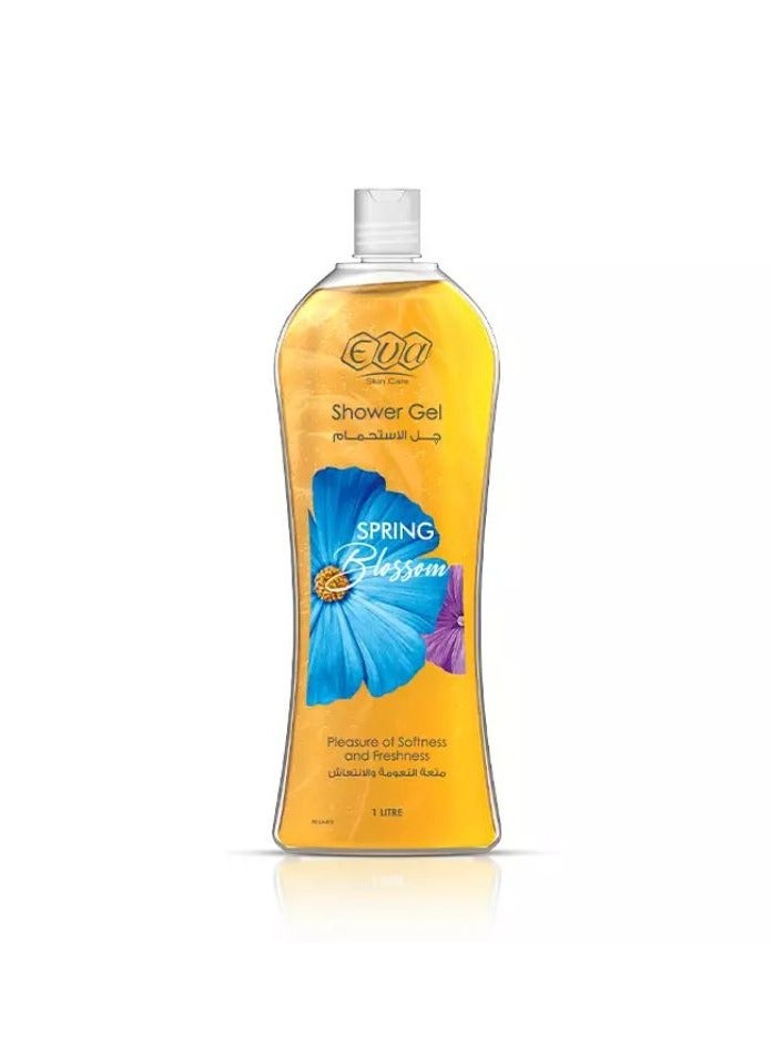 Eva EVA SKIN CARE SPRING BLOSSOM SHOWER GEL 1 LITER 