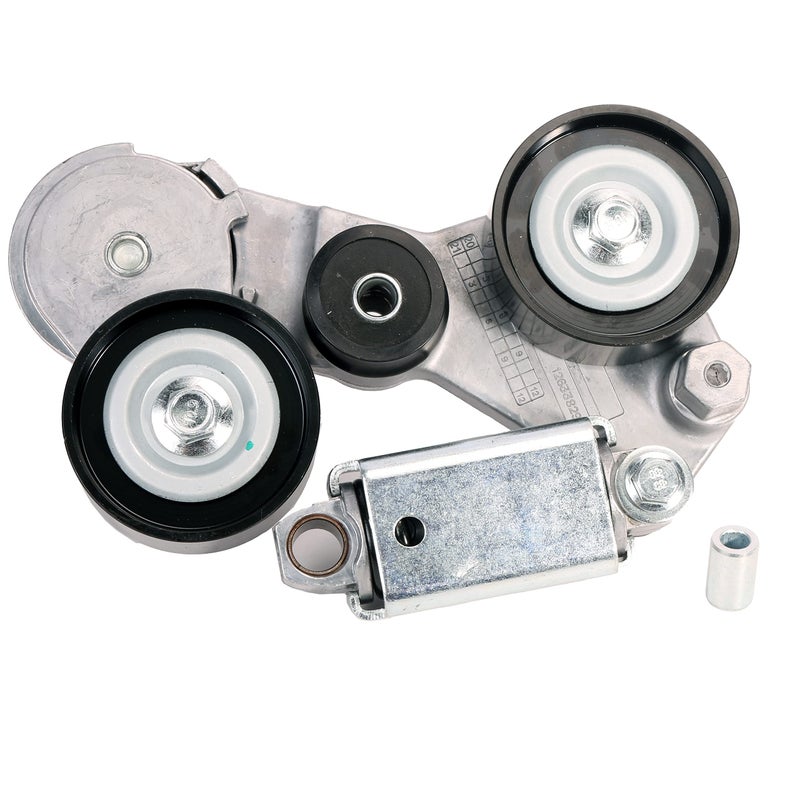 Drive Belt Tensioner Assembly with Pulley fits for Chevy Impala 2014 fits for Chevy Malibu 08101314fits for Saturn AuraVue 0709fits for Buick LaCrosseRegal 1216 L4 24L 12655192 12650244
