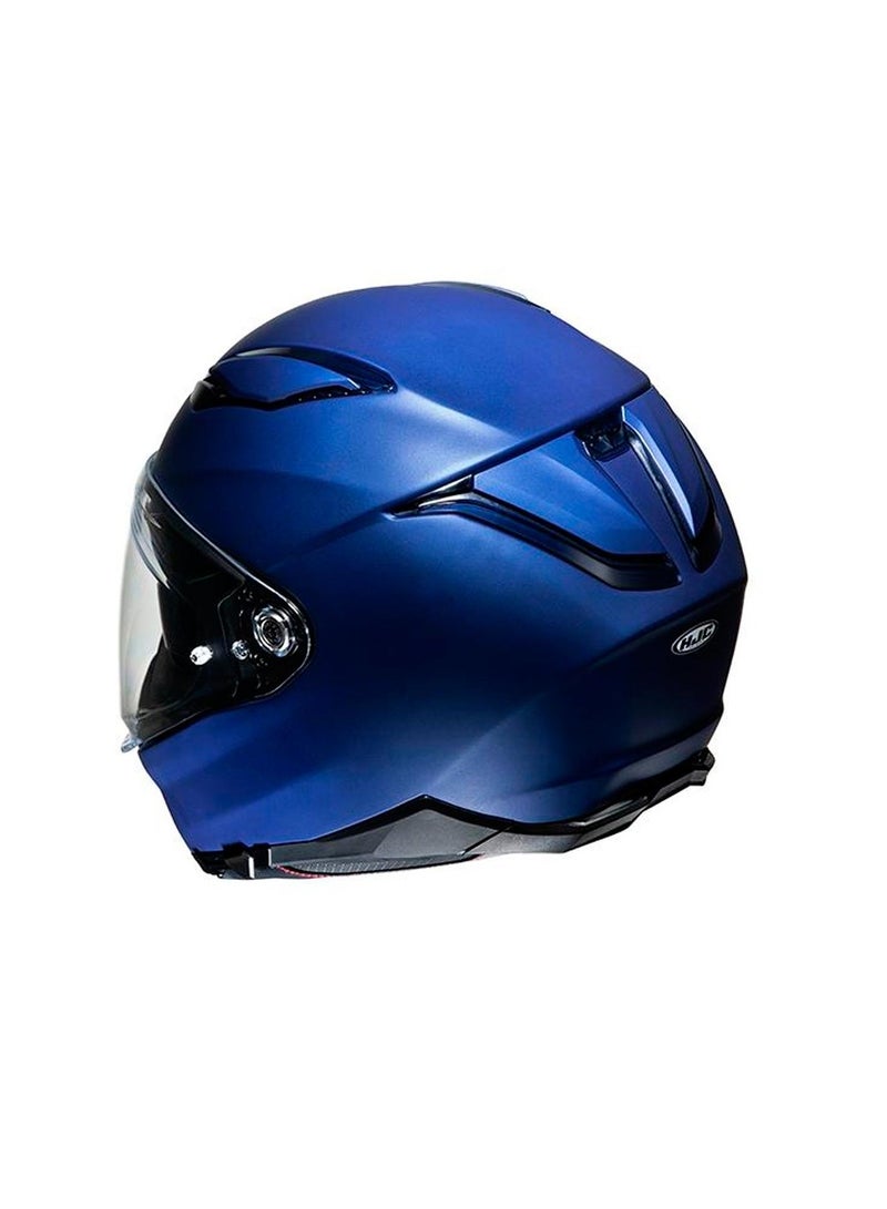 HJC HELMETS F70 SOLID SEMI FLAT METALLIC BLUE Large - Image 2