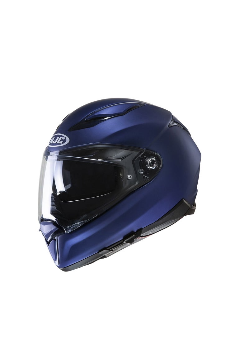 HJC HELMETS F70 SOLID SEMI FLAT METALLIC BLUE Large - Image 1